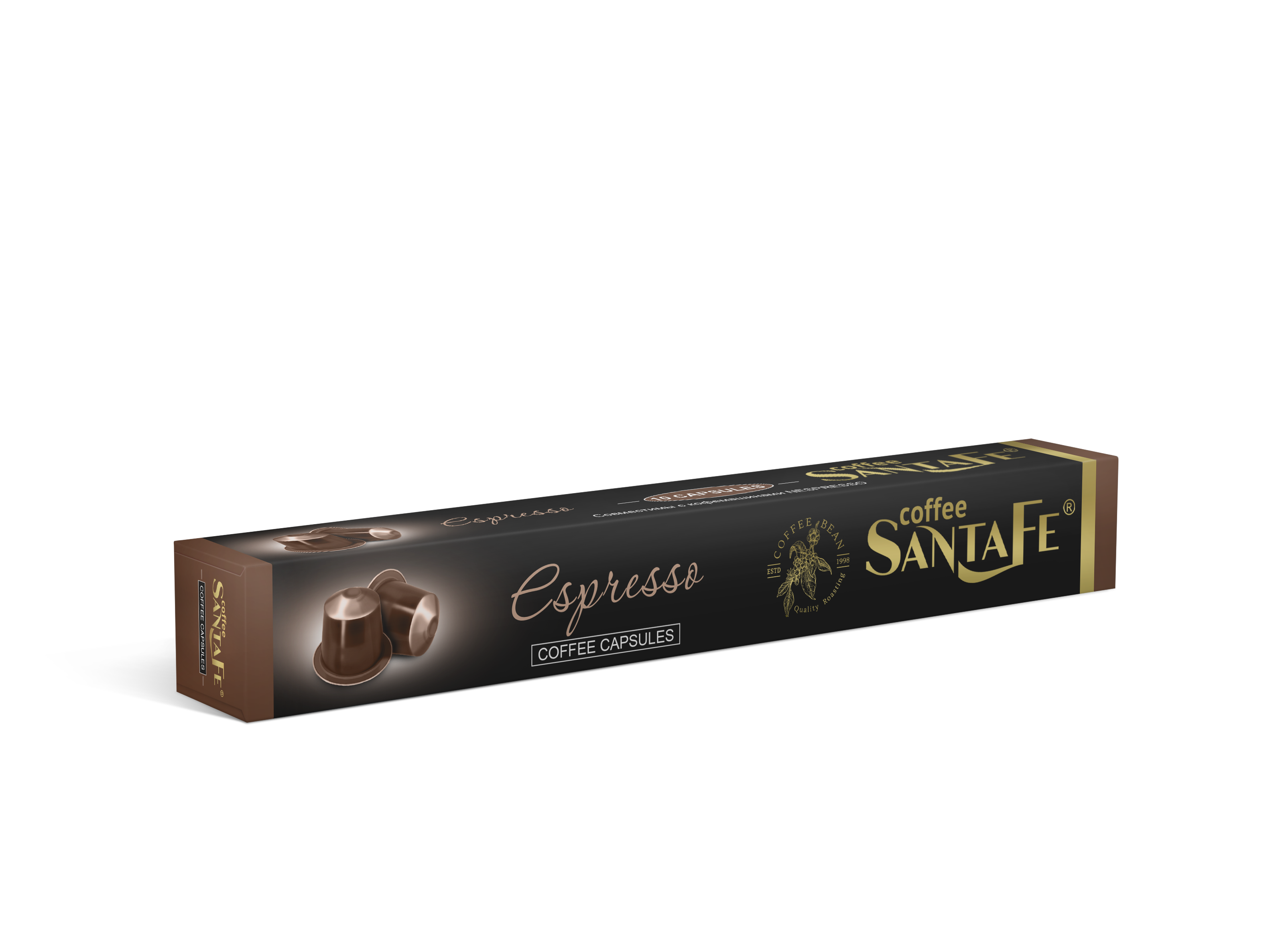 Espresso кофе в капсулах Santa Fe 10 х 5,3 г