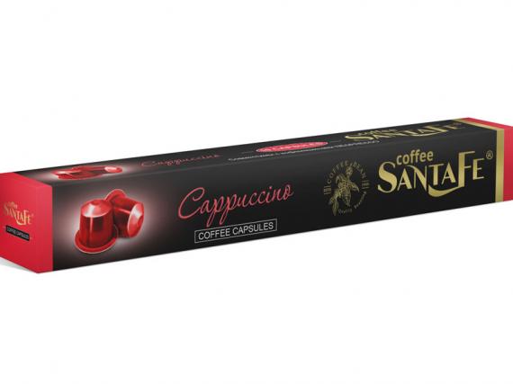 Cappuccino кофе в капсулах Santa Fe 10 х 5,3 г
